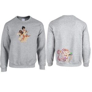 Gray Graphic Sweatshirt